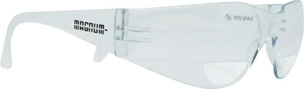 Magnum Safety Glasses - Bifocal Clear Lens (+2.50) PPE ASW